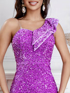 Sequined Sparkly Pageant Dress Flowering Girl