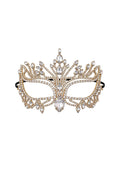 Gunnhild Luxurious Rhinestone Crown Style Masquerade Mask Flowering Girl