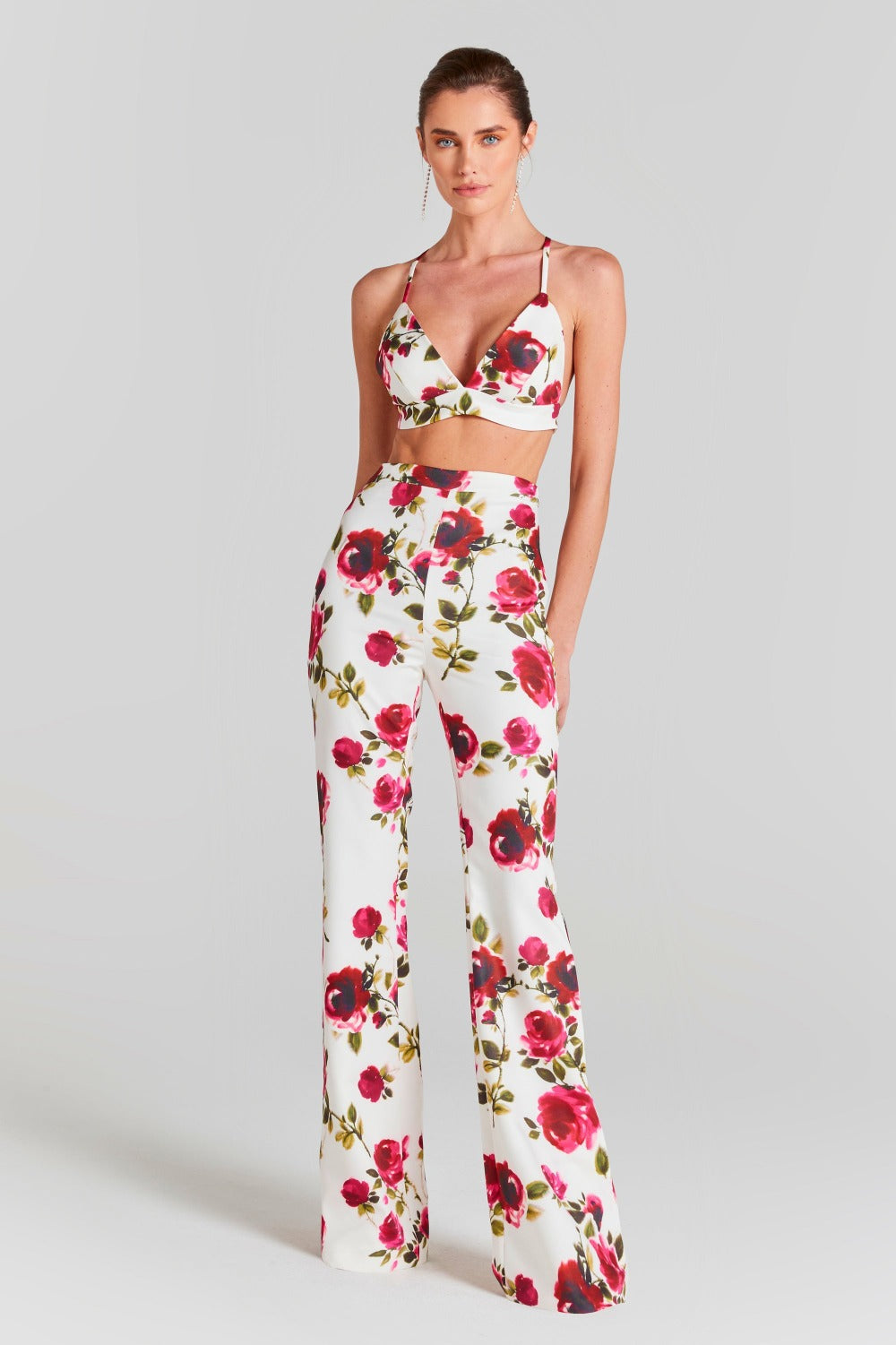 Bailey Floral Blazer Three Piece Set Flowering Girl