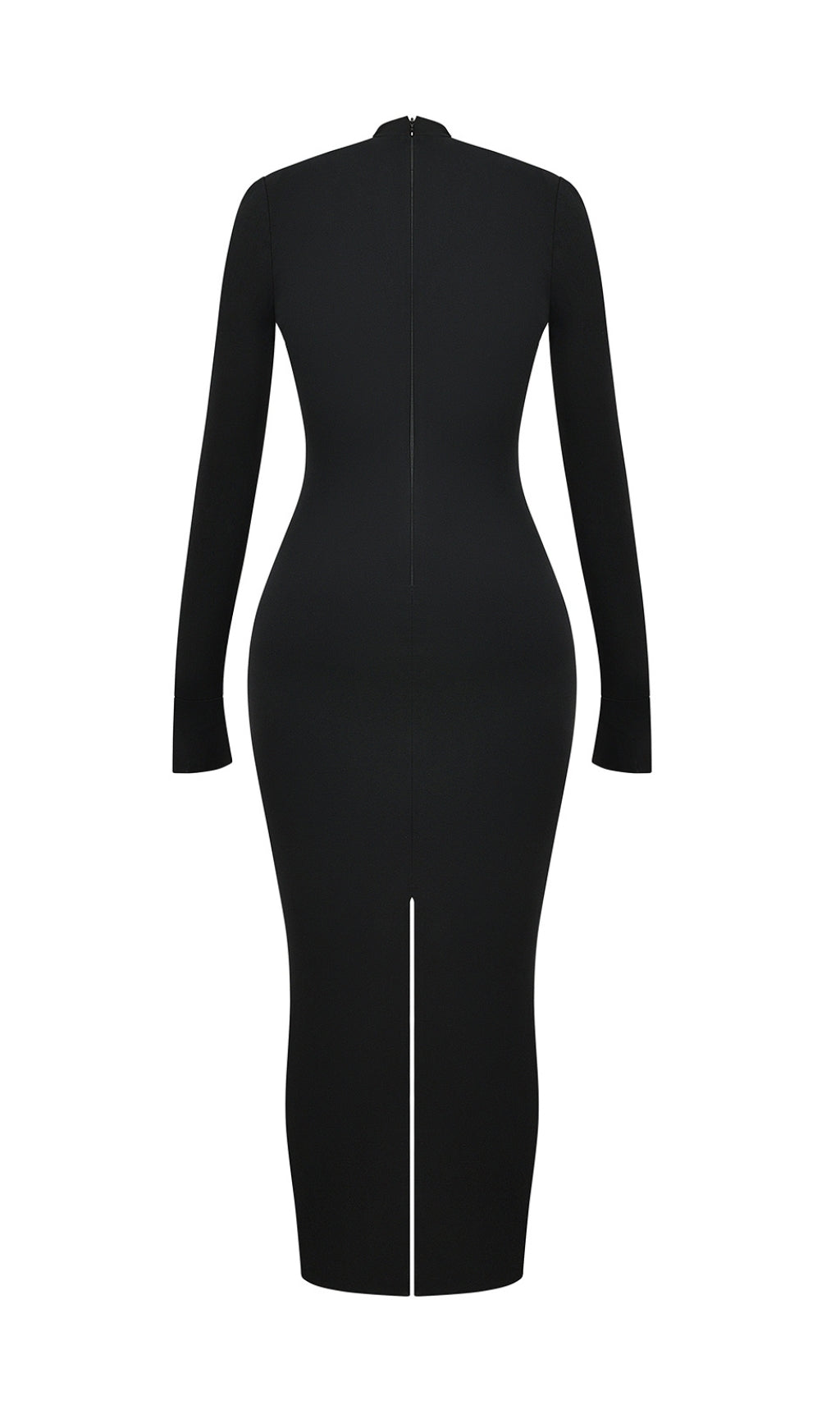 Buchanan Black Turtleneck Maxi Dress Flowering Girl