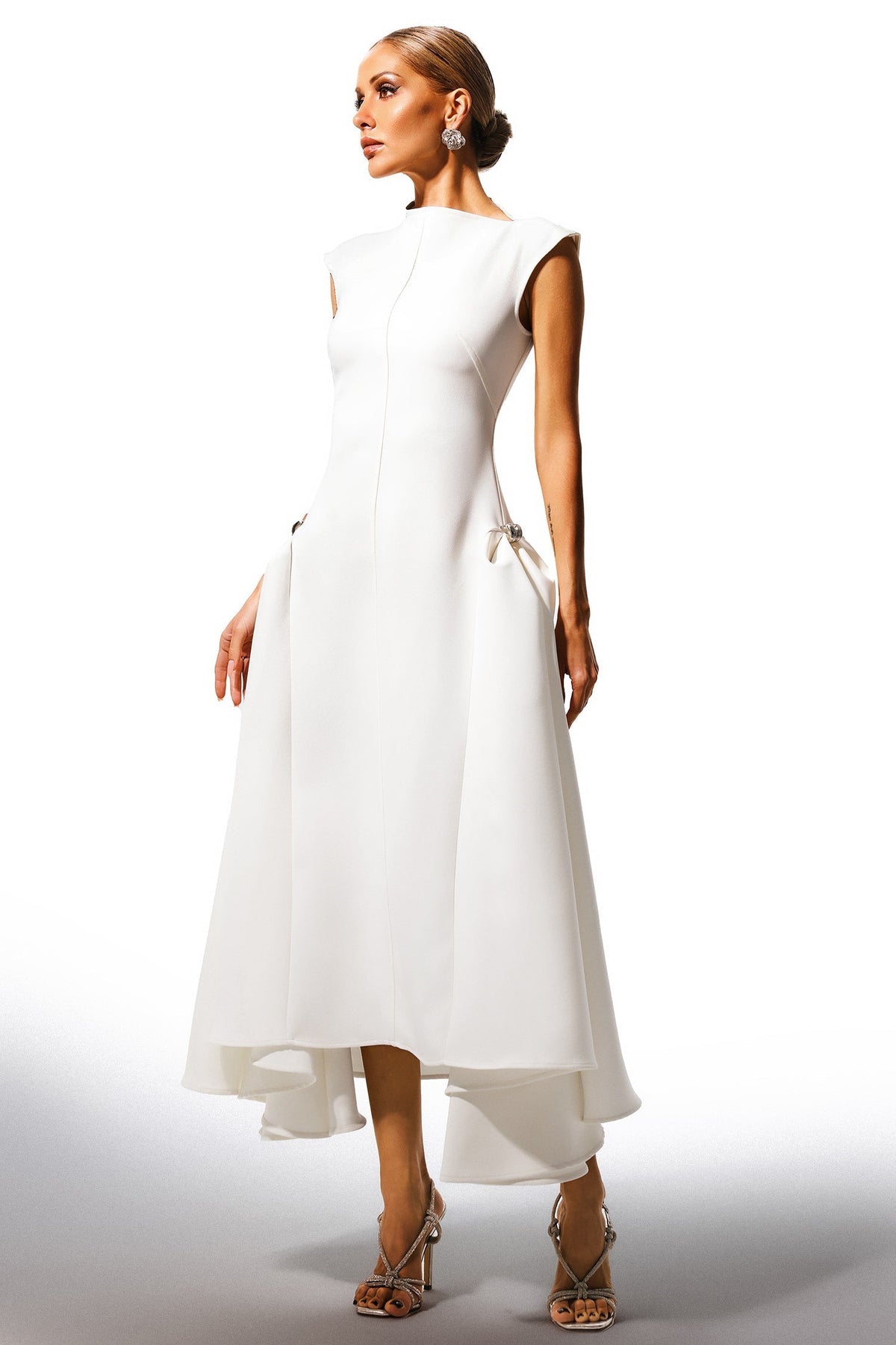 Paca Choker Sleeveless Maxi Dress Flowering Girl