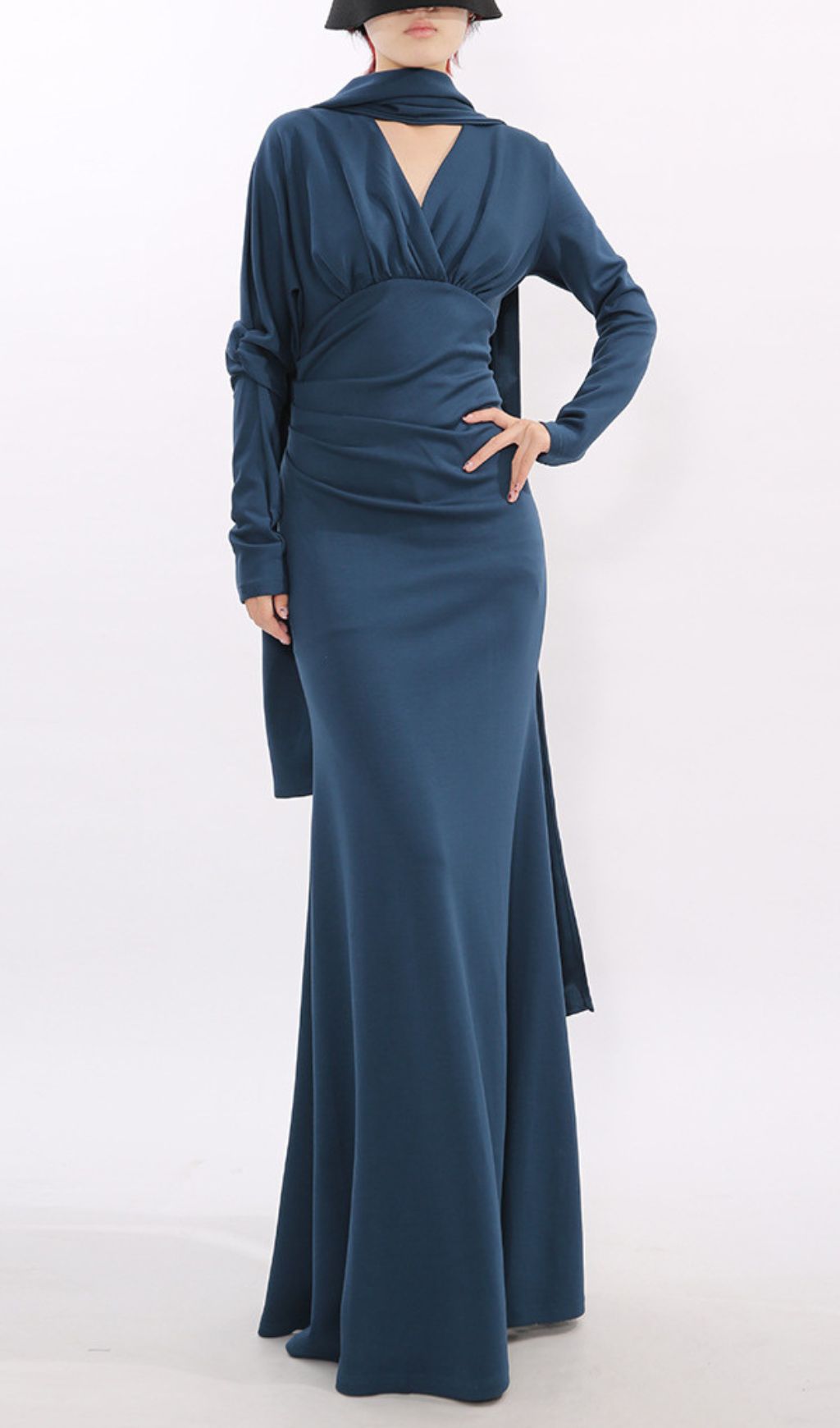 Jaana Long Sleeve Maxi Dress Flowering Girl