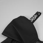 Ceylan Black Mesh Maxi Dress Flowering Girl