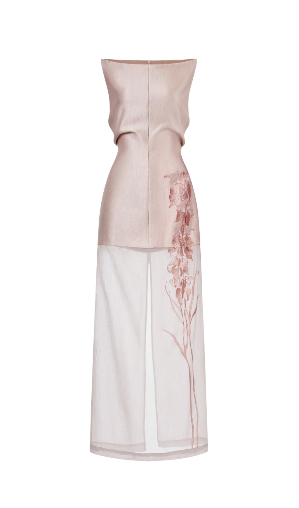 Kerlisha Sleeveless Flower Embroidery Maxi Dress Flowering Girl