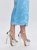 Heloria Starfish Pearl Shell Heels Flowering Girl
