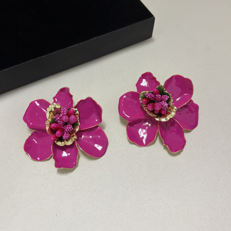 Katey Flower Earrings Flowering Girl