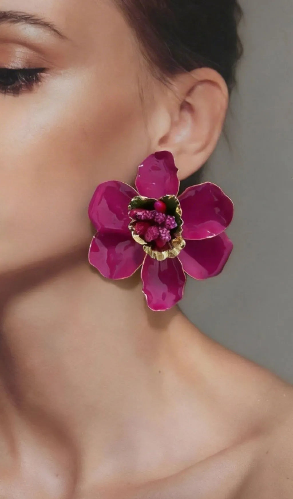 Katey Flower Earrings Flowering Girl