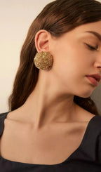 Lenn Gold Earrings Flowering Girl