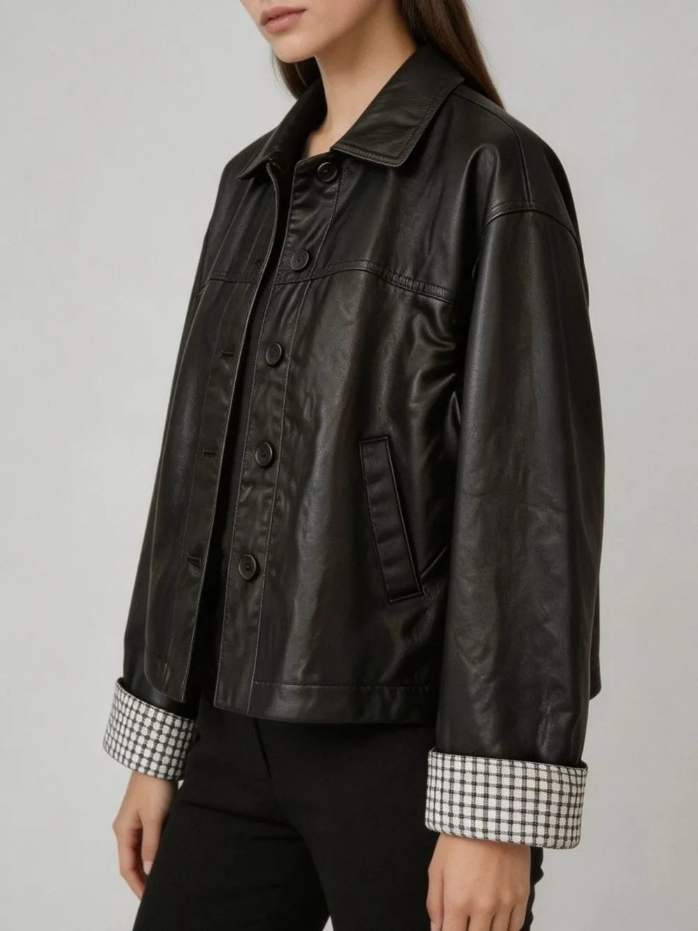 Mallison Black Jacket Flowering Girl