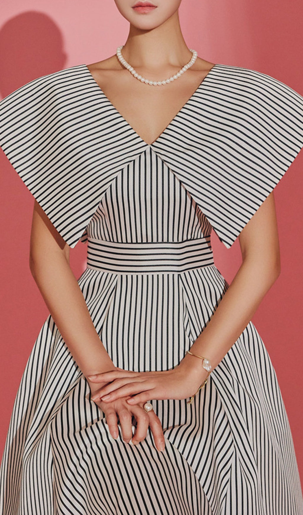 Arama Stripes Maxi Dress Flowering Girl