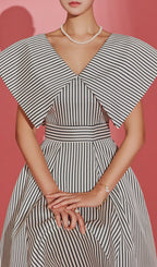 Arama Stripes Maxi Dress Flowering Girl