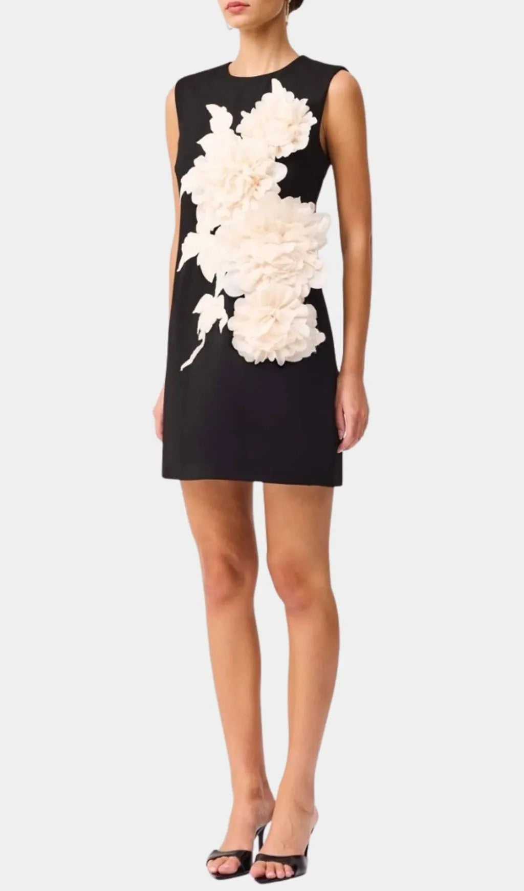 Jocasta Sleeveless Flower Mini Dress Flowering Girl