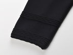 Ghita Black Beaded Cardigan Flowering Girl