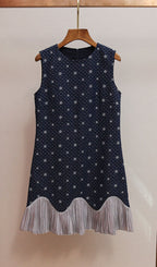 Hasika Sleeveless Mini Dress Flowering Girl