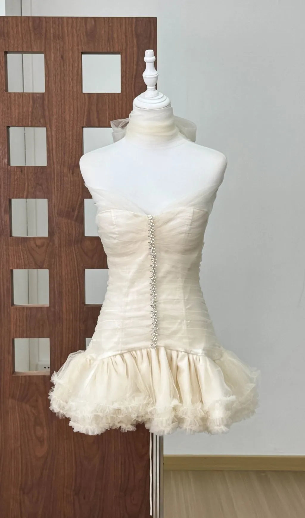 Kelly Mesh Mini Dress Flowering Girl