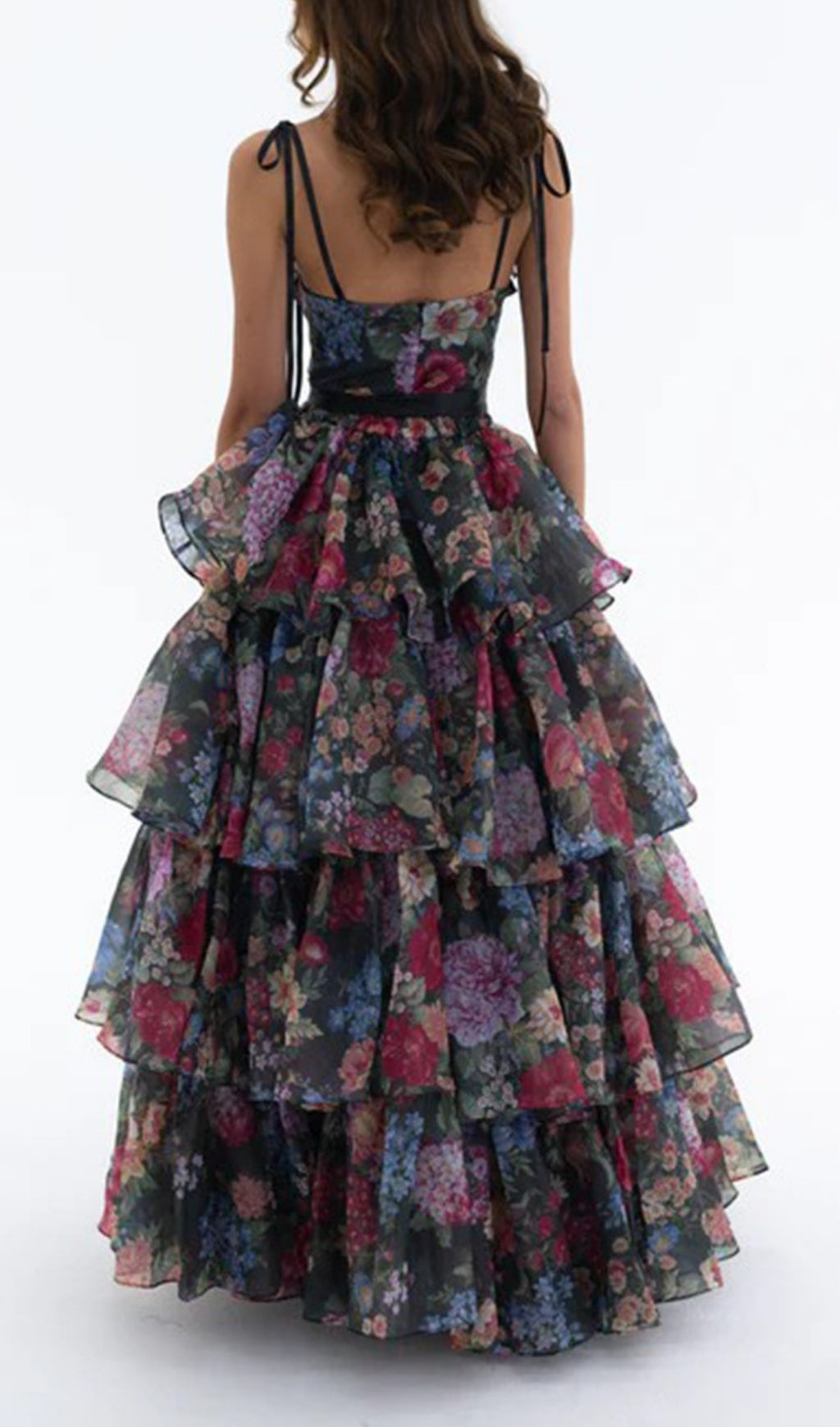 Eabha Floral Printed Maxi Dress Flowering Girl
