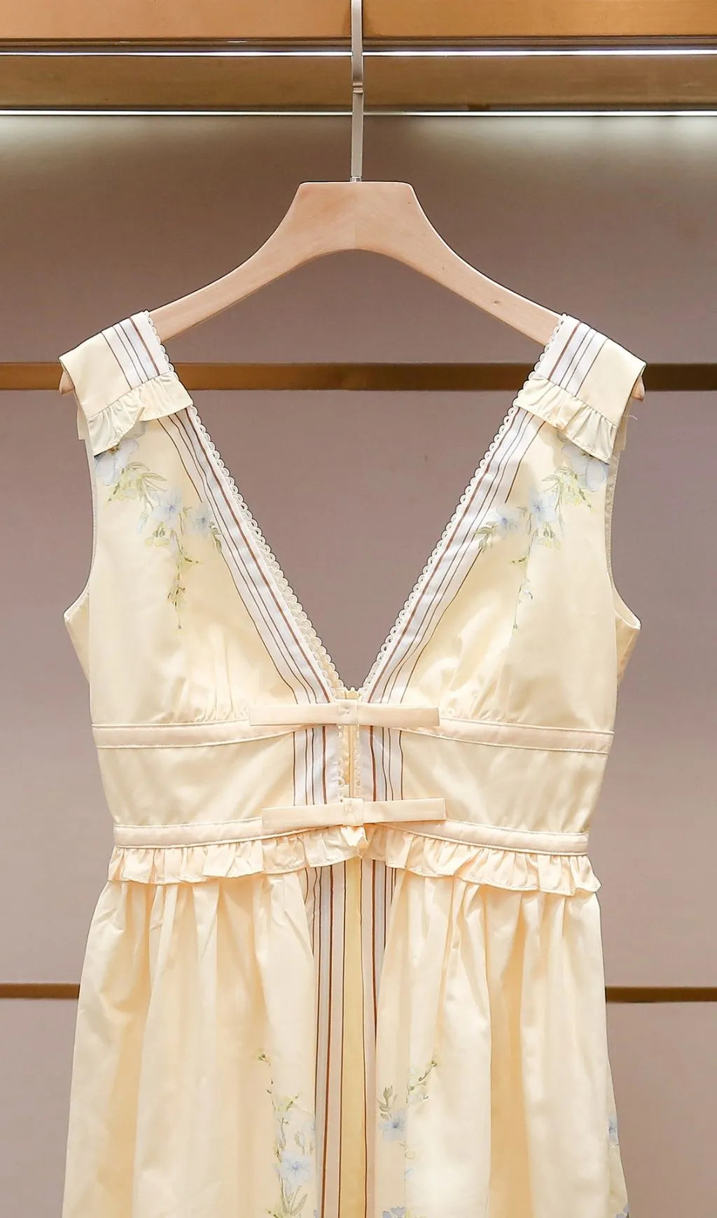 Floral Midi Dress Flowering Girl