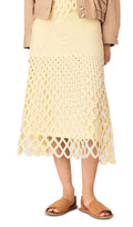 Crochet Midi Skirt Flowering Girl