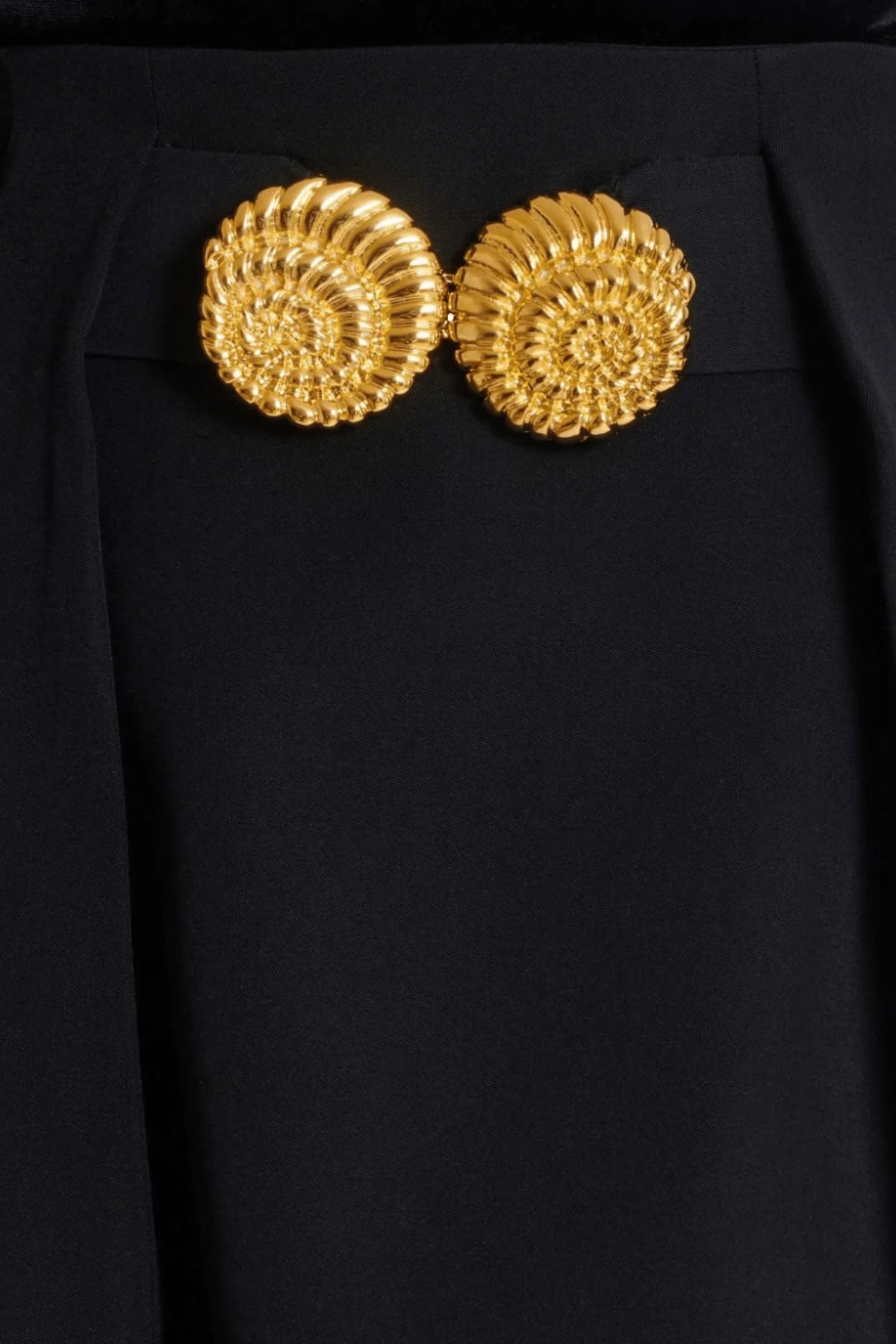 Flared Pleated Grain De Poudre Skirt Flowering Girl