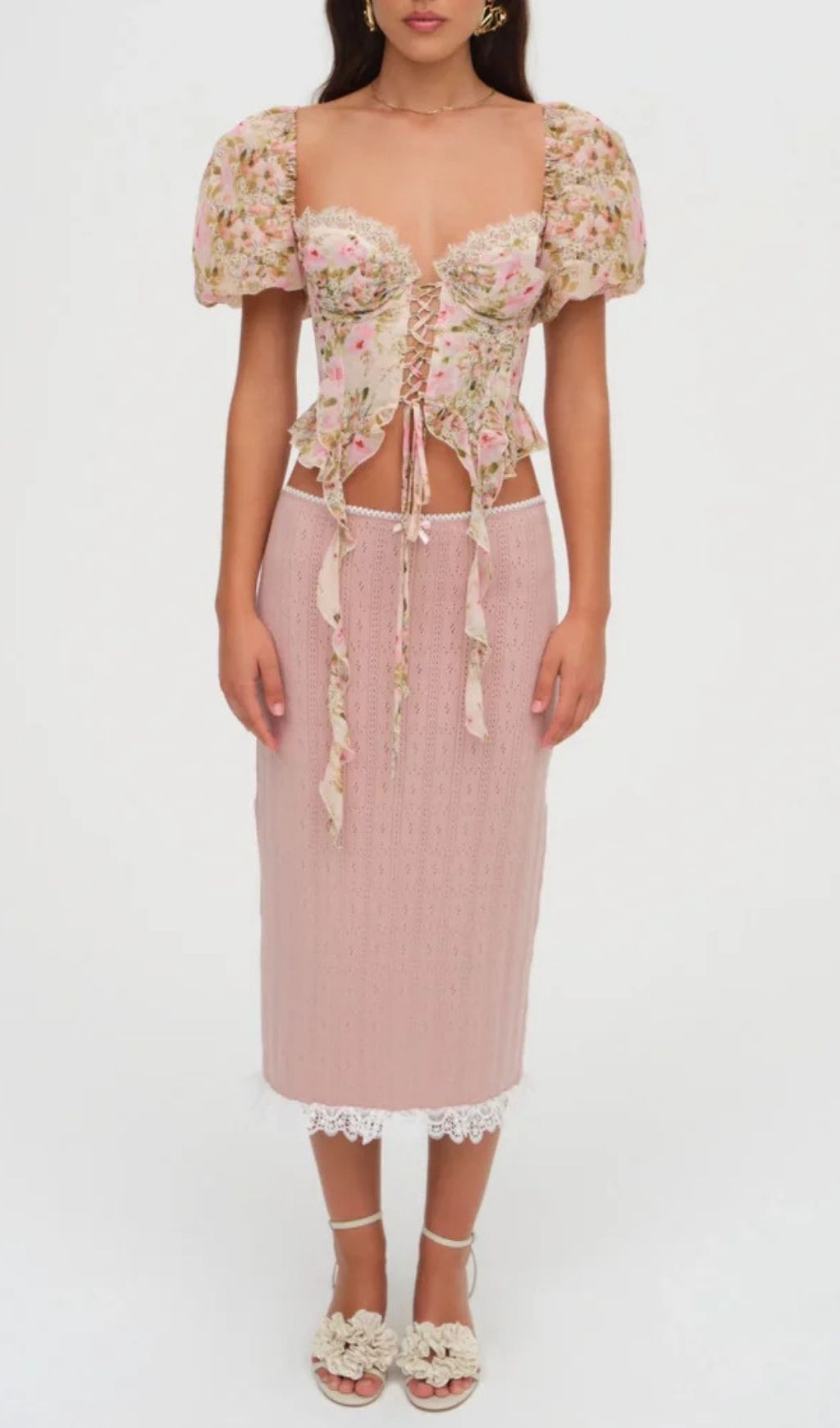 Karma Floral Top Flowering Girl