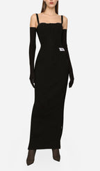 Aarya Ribbed-Knit Maxi Dress Flowering Girl