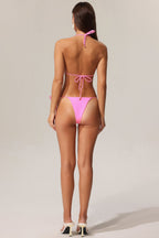 Euran Halter Flowers Bikini Flowering Girl