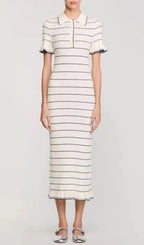 Jyoti Knit Midi Dress Flowering Girl