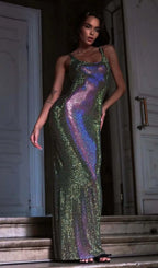 Liberty Diamante Maxi Dress Flowering Girl