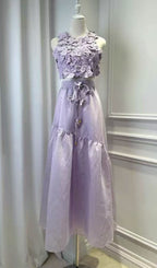 Farren Purple Flower Two-Piece Set Flowering Girl