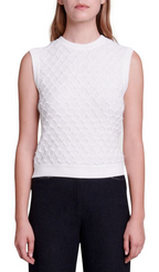 SLEEVELESS SWEATER Flowering Girl