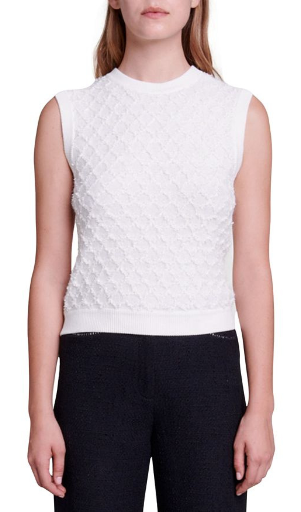 SLEEVELESS SWEATER Flowering Girl
