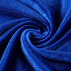 josephine off-shoulder velvet sash gown in blue Flowering Girl