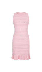 Eliane Knit Mini Dress Flowering Girl