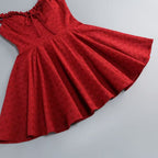 Elva Playsuit - Red Flowering Girl