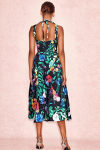 Flower Print Two Pieces Set Flowering Girl