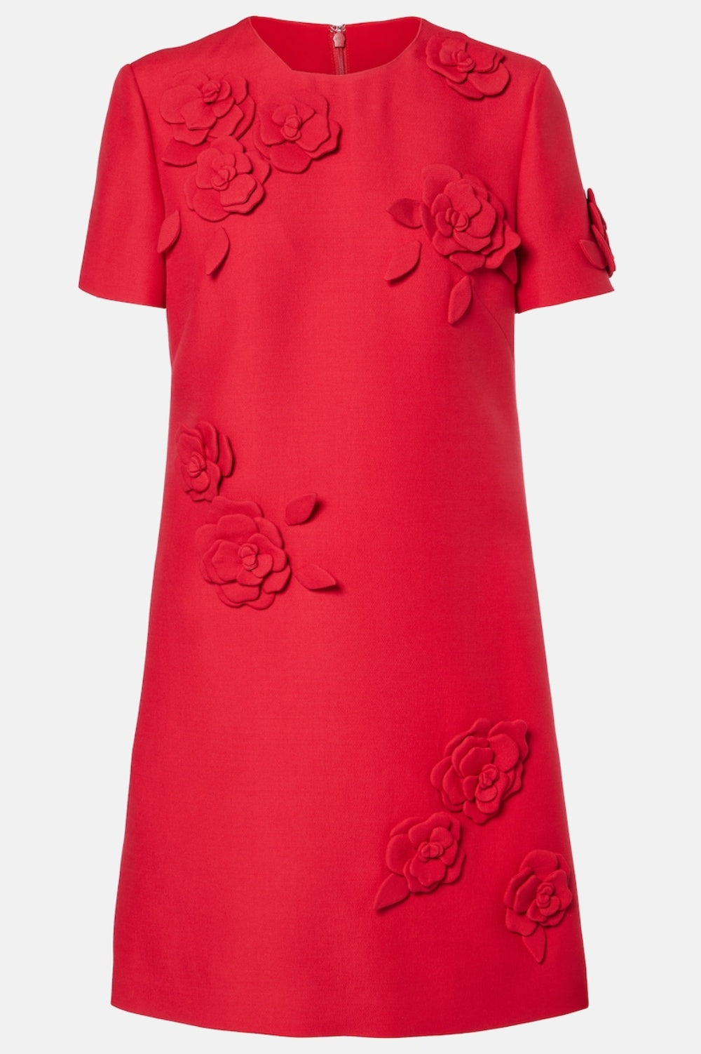 Eleanor Floral Appliqué Mini Dress Flowering Girl
