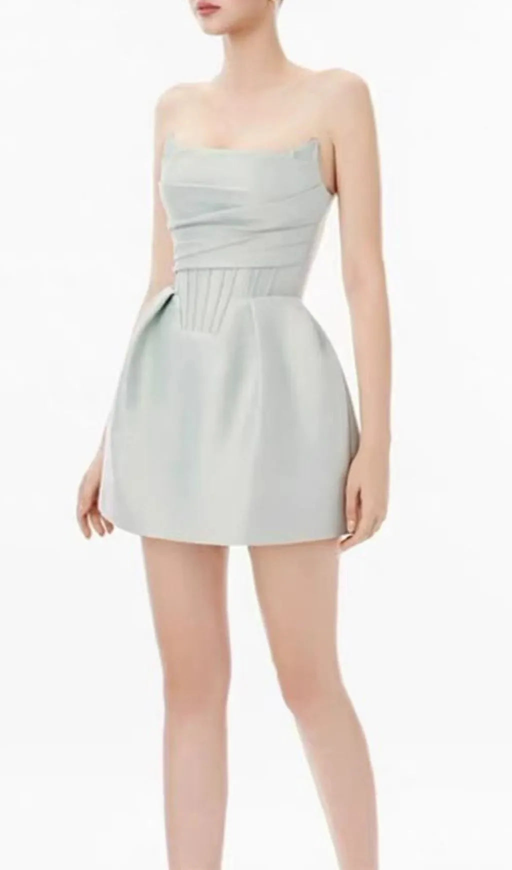 Lilka Strapless Corset Mini Dress Flowering Girl