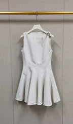 Flared Mini Dress Flowering Girl