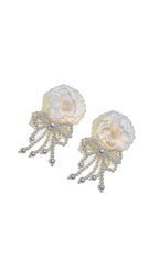 Annick Flower Petals Acrylic Earrings Flowering Girl
