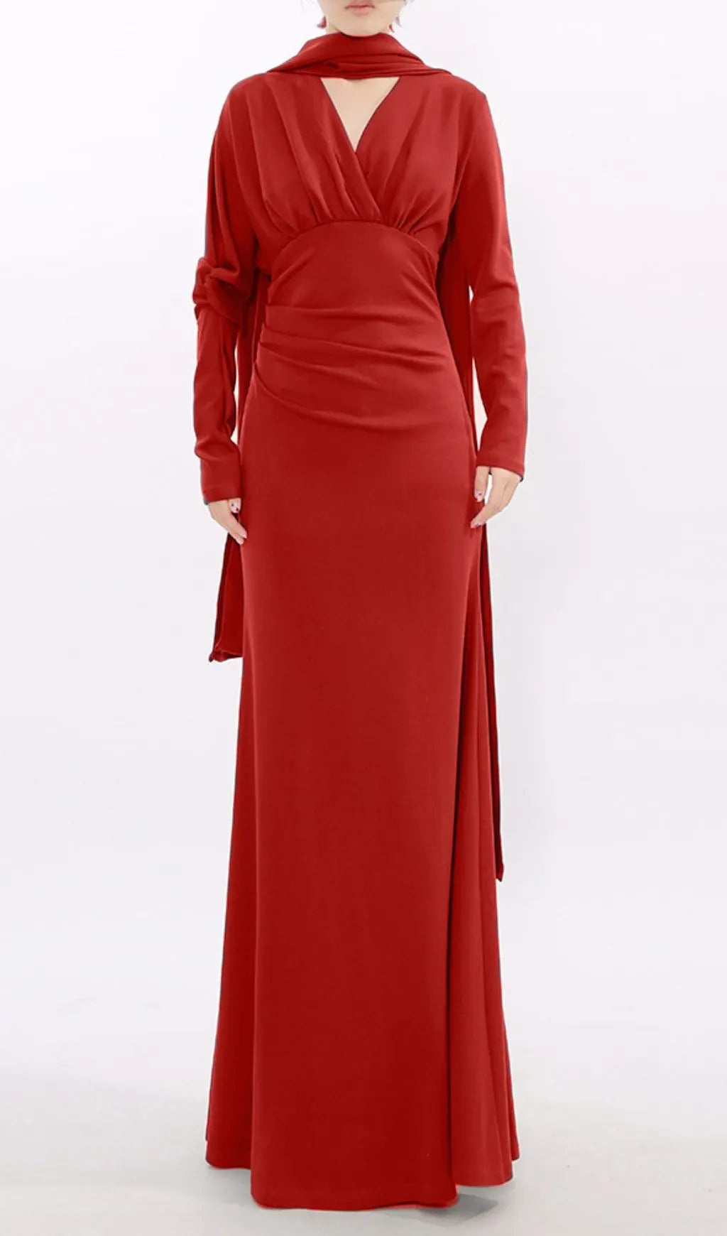 Jaana Long Sleeve Maxi Dress Flowering Girl