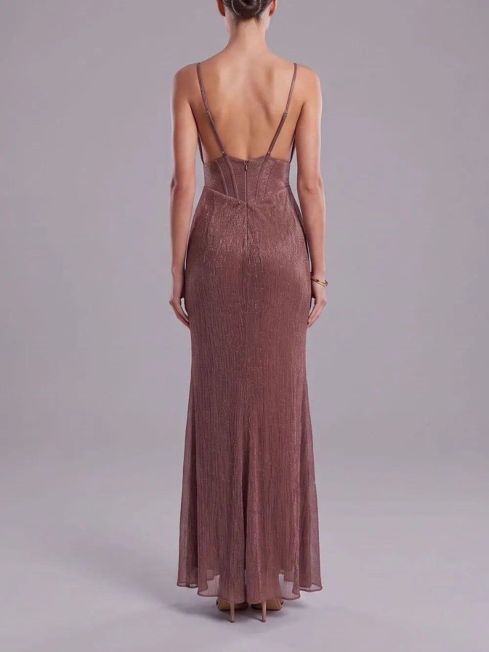 Millee Spaghetti Corset Maxi Dress Flowering Girl
