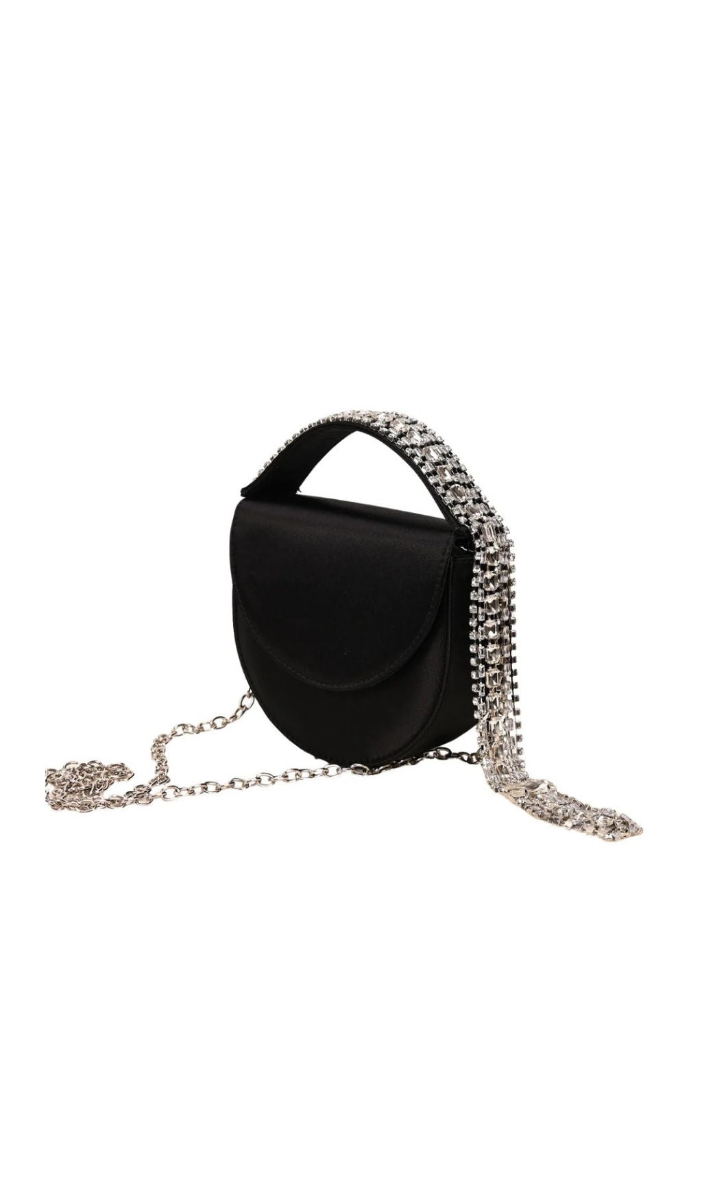 Yelmar Rhinestone Fringe Bag Flowering Girl