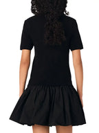 Short Taffeta Dress Flowering Girl