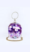 Adaiba Purple Ball Sequin Bag Flowering Girl
