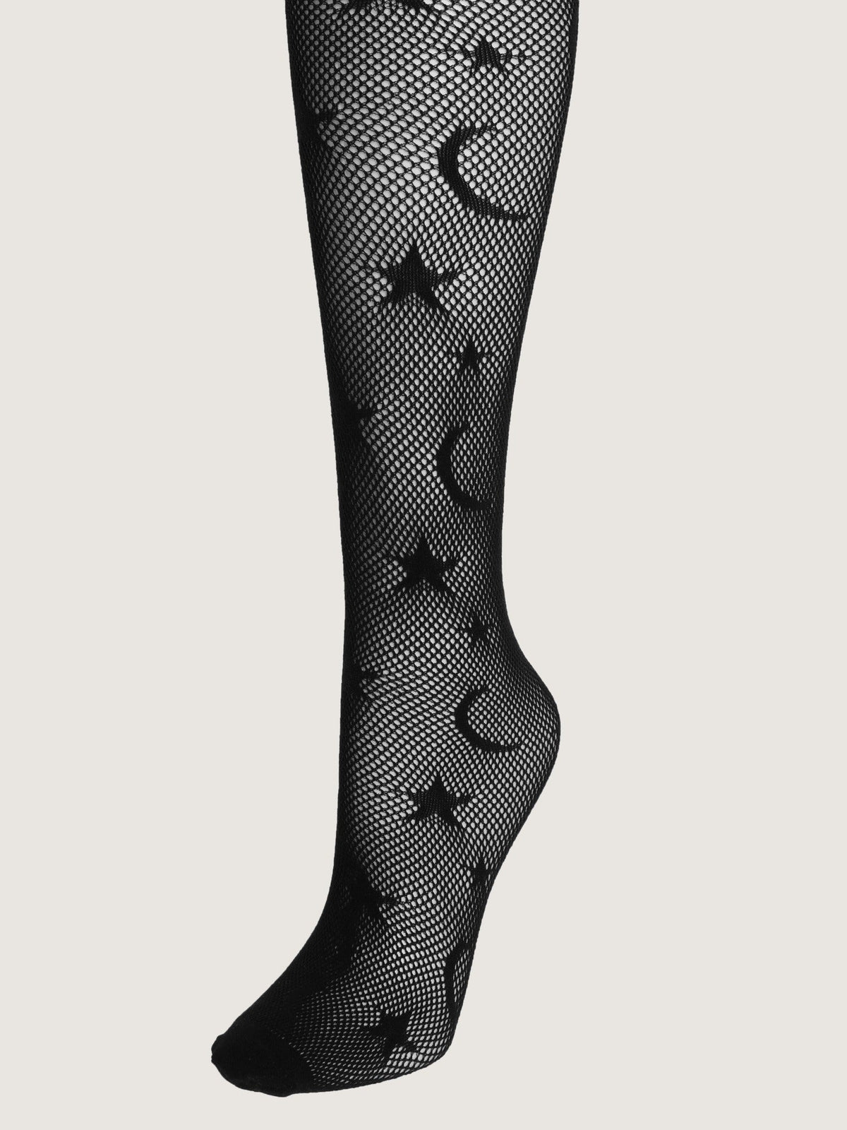 Stretch Moon & Star Fishnet Tights Flowering Girl