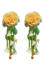 Makayla Floral Bead Earrings Flowering Girl