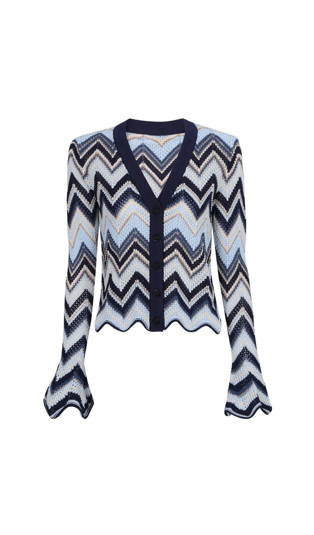 Geoff Knit Cardigan Flowering Girl