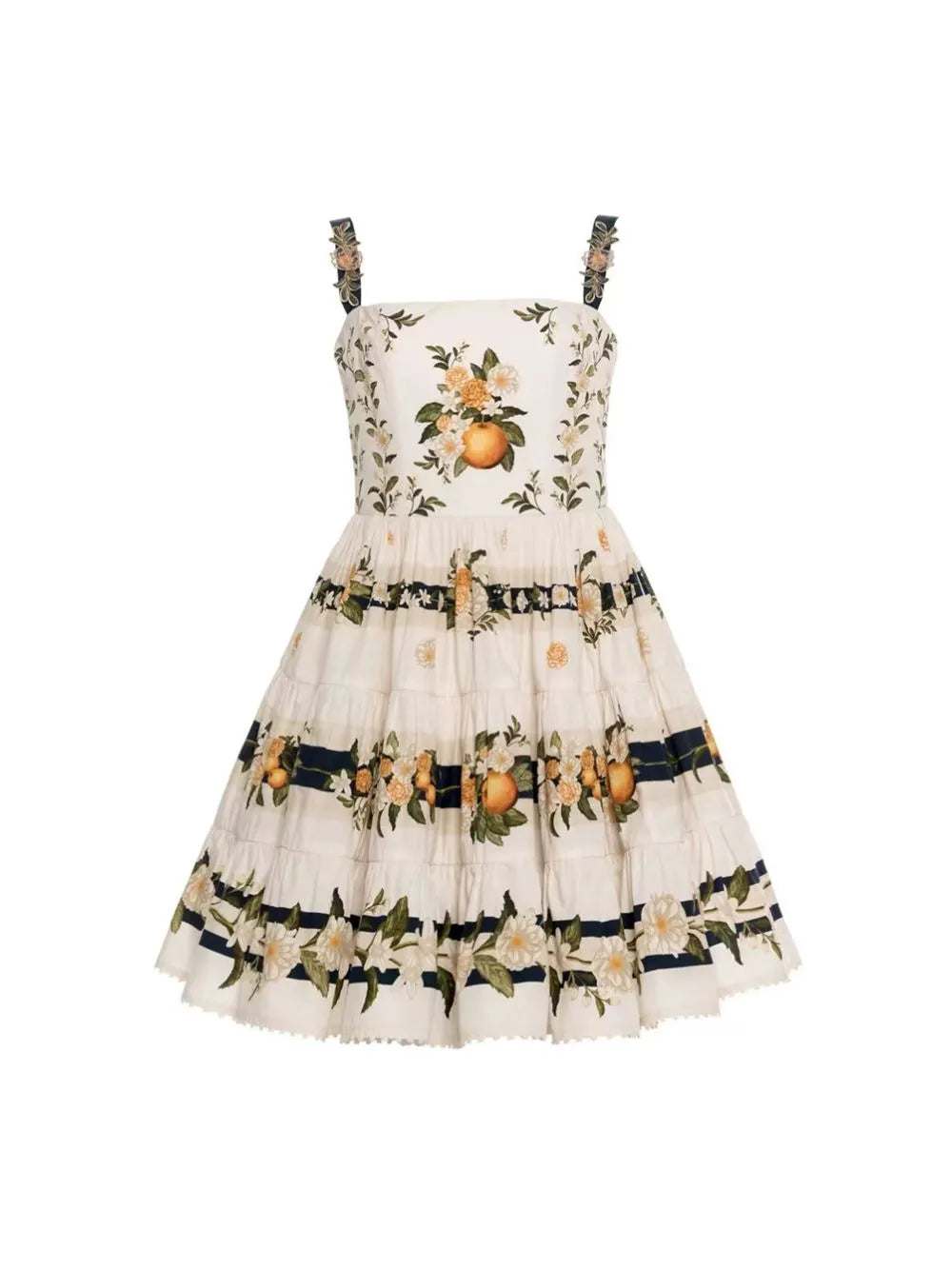 Meara Floral Mini Dress Flowering Girl