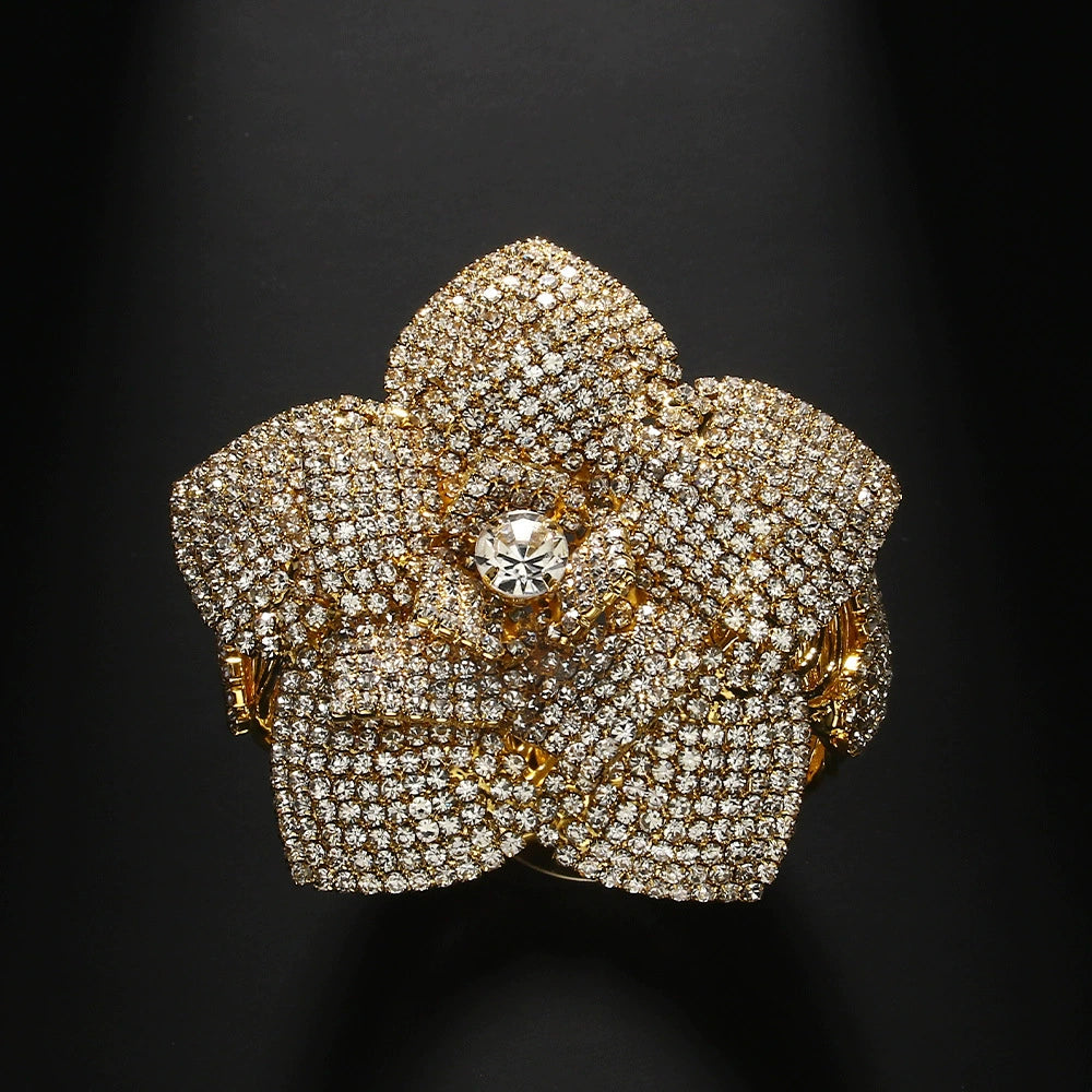 Kaira Diamante Flower Bracelet Flowering Girl