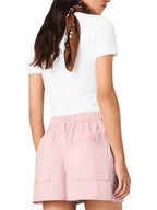 Miyo Ribbed Square Neck Sweater Flowering Girl